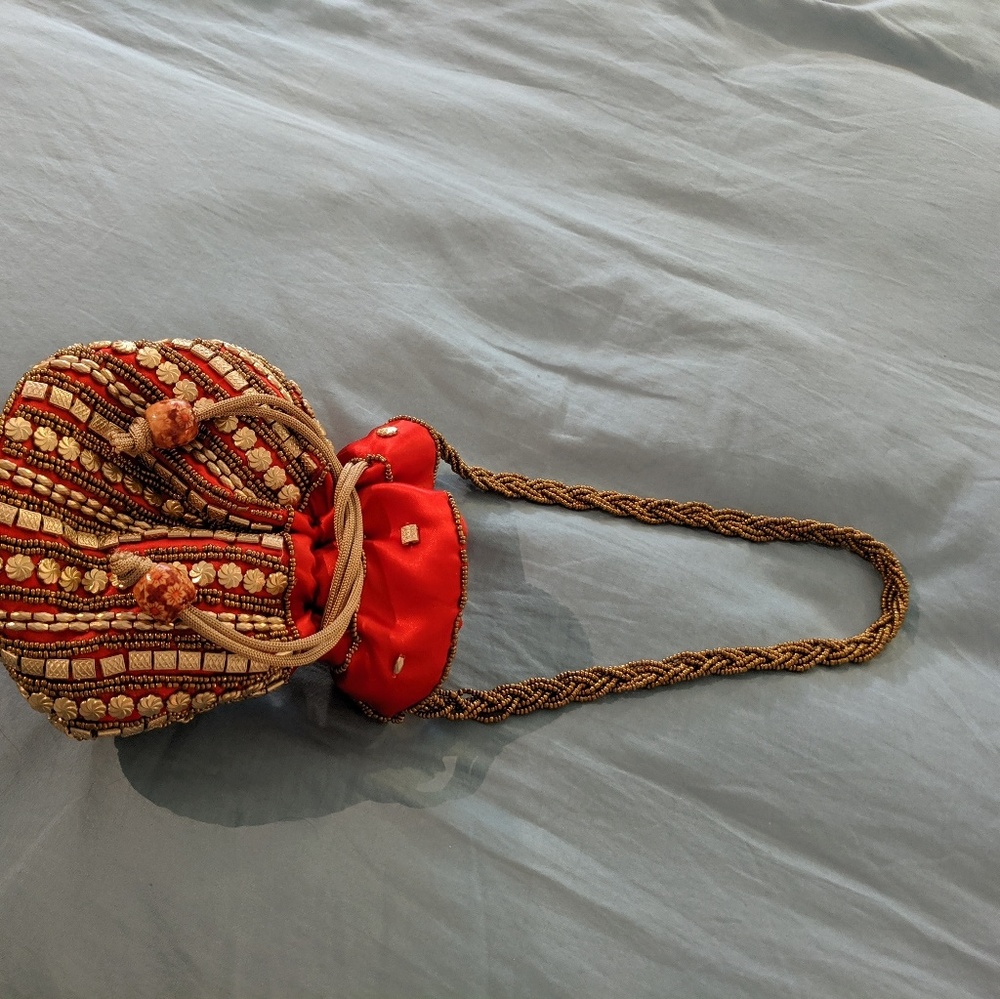 Handcrafted In IndiaBeaded Purse - Picture 5 of 5